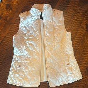 Talbots Quilted Vest Petite Small